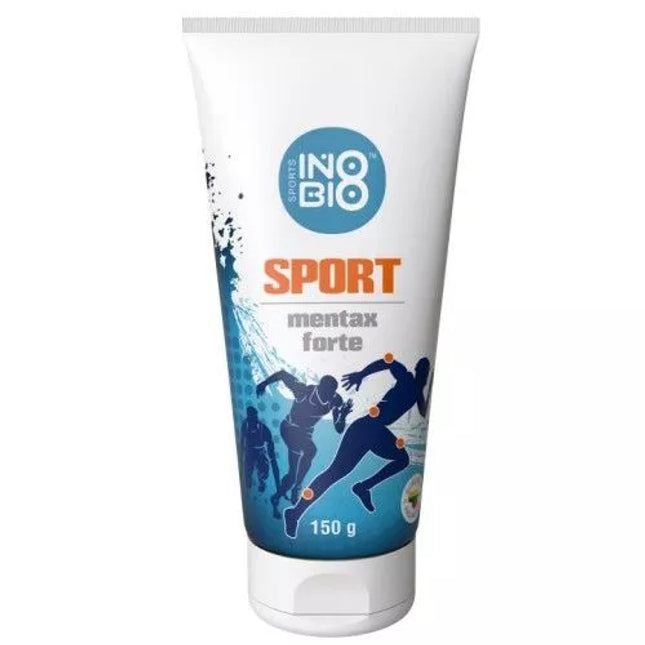 InoBio Sport Mentax Forte 150 ml. (stipriai šaldantis)