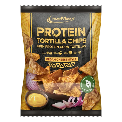 Ironmaxx Protein Tortilla Chips 60 g.Geriausias iki 2026-06-30