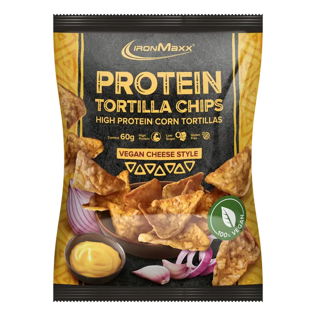 Ironmaxx Protein Tortilla Chips 60 g.Geriausias iki 2026-06-30