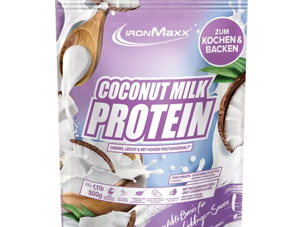 IronMaxx Coconut Milk Protein 500 g. (Kokosų pieno baltymai padažams)