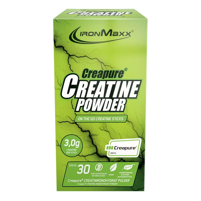 IronMaxx Creatine Creapure Sticks 30 x 3,4 g.
