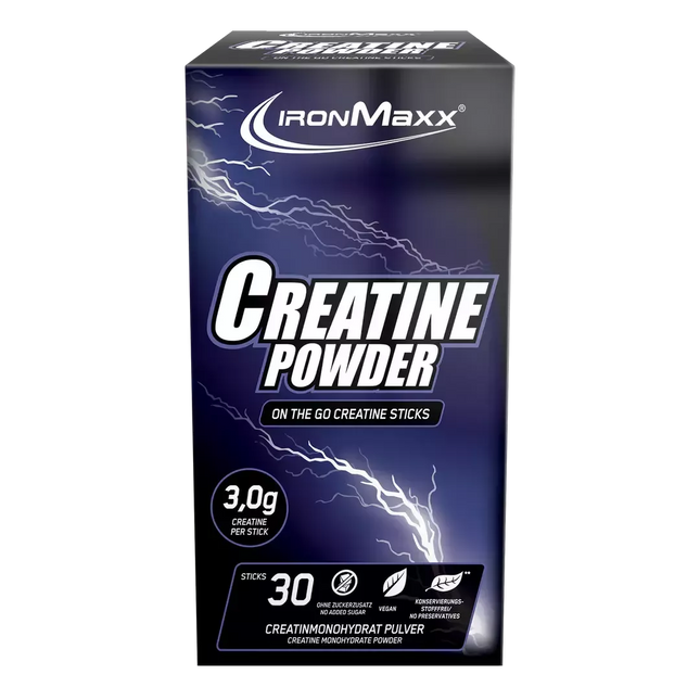 IronMaxx Creatine Monohydrate Sticks 30 x 3,4g