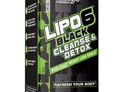Nutrex Lipo 6 Black Cleanse & Detox 60 kaps.