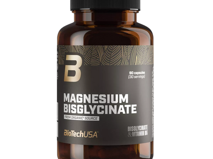 Biotech Magnesium Bisglycinate (Magnio bisglicinatas) 90 kaps.