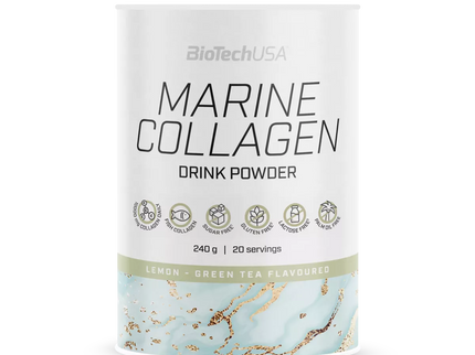 Biotech Marine Collagen (Jūrinis kolagenas iš žuvų) 240g.