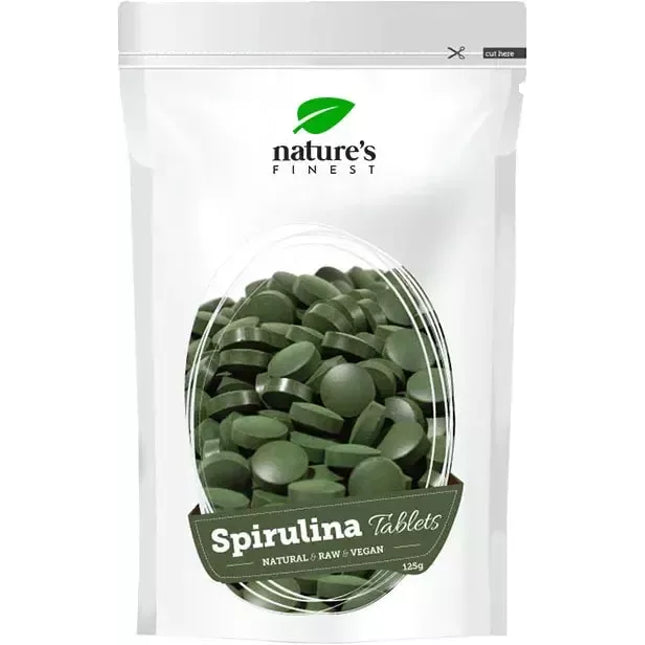 Nature's Finest Spirulina tabletės 500 tabl.