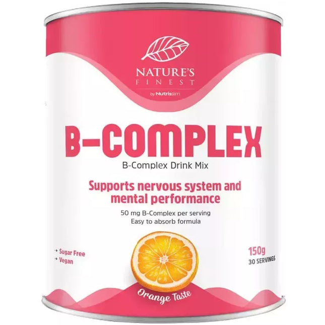 Nature's Finest Vitaminų B kompleksas 150 g.