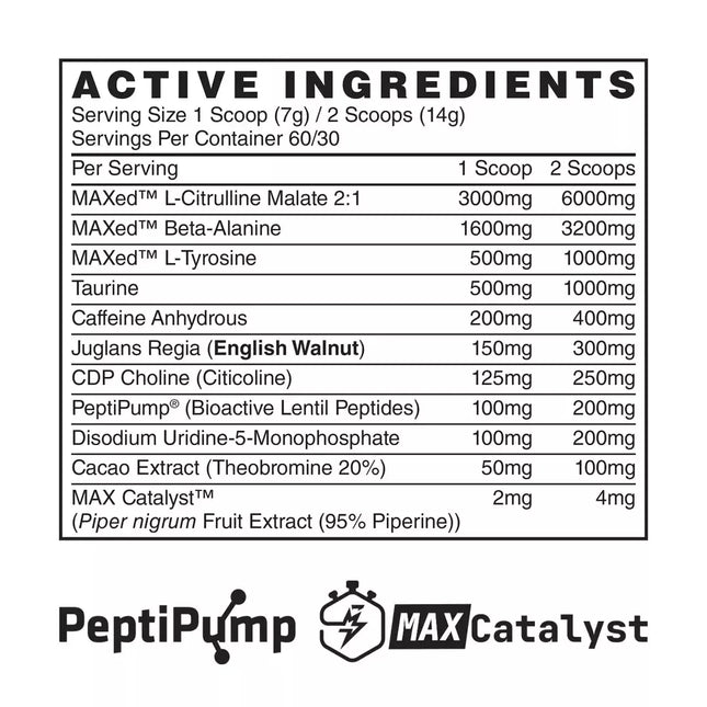 Naughty Boy Menace® V2 Pre-Workout 420 g.