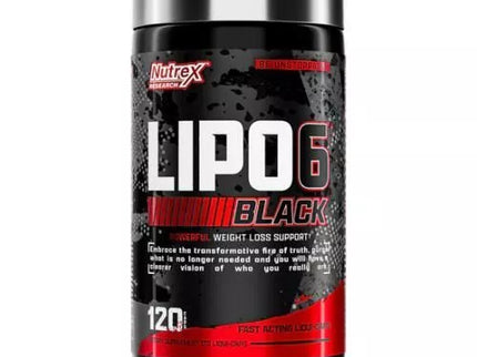 Nutrex Lipo 6 BLACK 120 kaps.