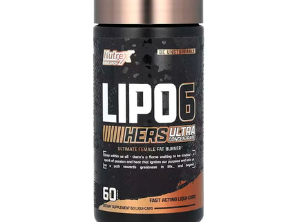 Nutrex Lipo 6 Black Hers 60 kaps.