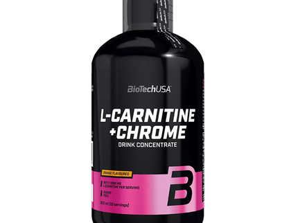 Biotech Liquid L-Carnitine + Chrome 500 ml.