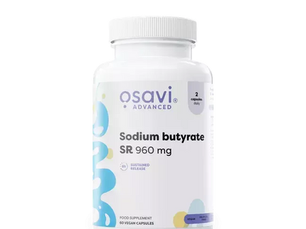 Osavi Sodium butyrate SR 60 kaps. (Natrio butiratas)