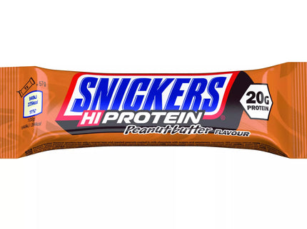 Snickers Hi Protein Peanut Butter 57g.