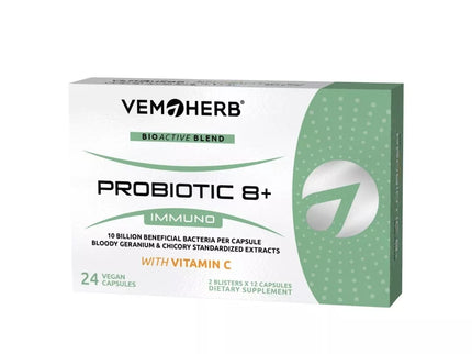 VemoHerb Probiotic 8+  24 kaps.