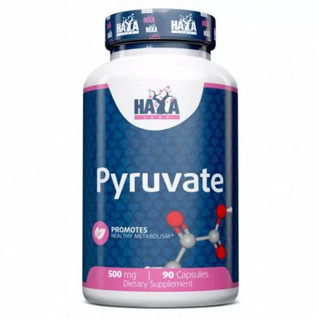 Haya Labs Pyruvate (Kalcio piruvatas) 90 kaps.Galioja iki 2025-12-31