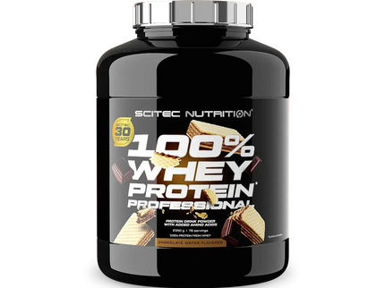 SCITEC 100% Whey Protein Professional 2350 g. Chocolate Wafer