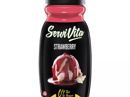 ServiVita Strawberry Dessert Sauce 320 ml.