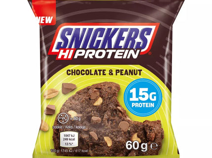 Snickers Hi Protein Cookie 60 g. (baltyminis sausainis)