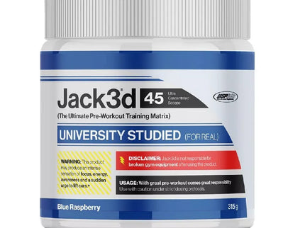 USPlabs Jack3d Pre-Workout 315 g.
