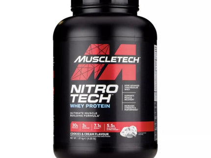 MuscleTech Nitro Tech Whey Protein 1800 g.